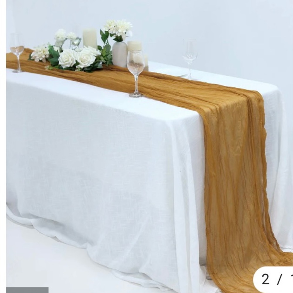 Gauze Table Runner